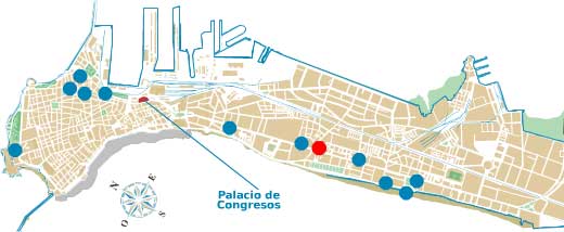 Mapa Cádiz Barcelo